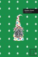 Easter Fever Lifestyle Journal, Blank Write-In Notebook, Dotted Lines, Wide Ruled, Size (A5) 6 X 9 In (Green)