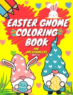 Bertrand.pt - Easter Gnome Coloring Book For Preschoolers Ages 3-5