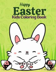 Easter Kids Coloring Book