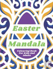 Easter Mandala Colouring Book