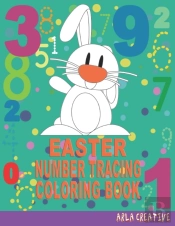 Easter Number Tracing Coloring Book