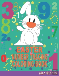 Bertrand.pt - Easter Number Tracing Coloring Book