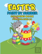 Easter Paint By Number Coloring Book For Kids Ages 4-8