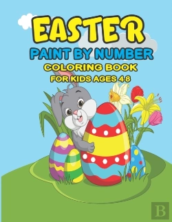 Bertrand.pt - Easter Paint By Number Coloring Book For Kids Ages 4-8