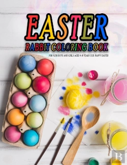 Bertrand.pt - Easter Rabbit Coloring Book For Kids Boys And Girls Ages 4-8 Years Old Happy Easter