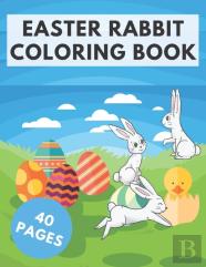 Easter Rabbit Coloring Book
