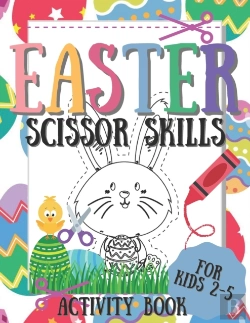 Bertrand.pt - Easter Scissor Skills Activity Book For Kids 2-5
