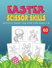 Easter Scissor Skills Activity Book For Kids Ages 2-6