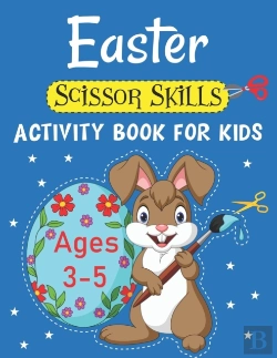 Bertrand.pt - Easter Scissor Skills Activity Book For Kids Ages 3-5