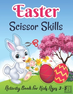 Bertrand.pt - Easter Scissor Skills Activity Book For Kids Ages 3-5
