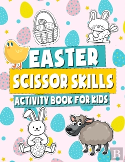 Bertrand.pt - Easter Scissor Skills Activity Book For Kids