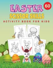 Easter Scissor Skills Activity Book For Kids