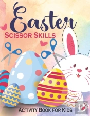 Easter Scissor Skills Activity Book For Kids