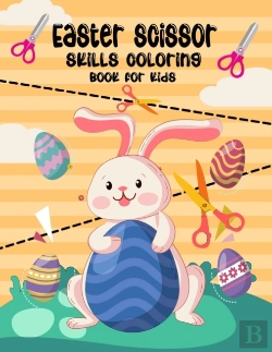 Bertrand.pt - Easter Scissor Skills Coloring Book For Kids