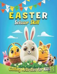 Easter Scissor Skills Cutting Activities For Kids
