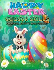 Easter Scissor Skills Preschool Activity Book For Kids