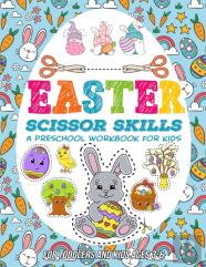 Easter Scissor Skills Preschool Workbook For Kids