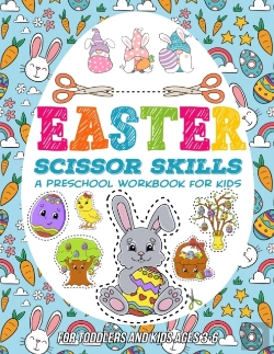 Bertrand.pt - Easter Scissor Skills Preschool Workbook For Kids