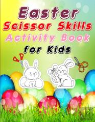 Easter Scissors Skill Activity Book For Kids