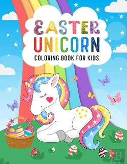 Bertrand.pt - Easter Unicorn Coloring Book For Kids