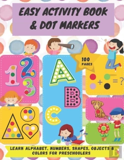 Bertrand.pt - Easy Activity Book & Dot Markers