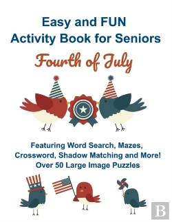 Bertrand.pt - Easy And Fun Activity Book For Seniors Fourth Of July