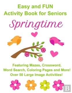 Bertrand.pt - Easy And Fun Activity Book For Seniors Springtime