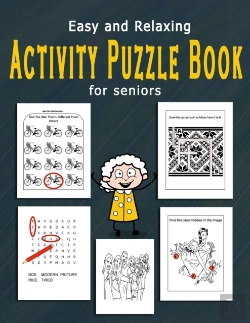 Bertrand.pt - Easy And Relaxing Activity Puzzle Book For Seniors