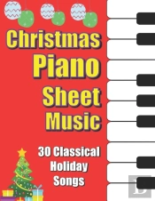 Easy Christmas Piano Sheet Music Book For Beginners