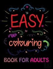 Easy Coloring Book For Adults