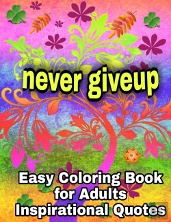 Bertrand.pt - Easy Coloring Book For Adults Inspirational Quotes