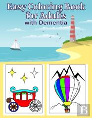 Easy Coloring Book For Adults With Dementia