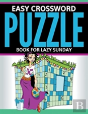 Easy Crossword Puzzle Book For Lazy Sund