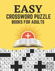Easy Crossword Puzzle Books For Adults