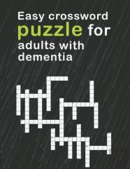 Easy Crossword Puzzles For Adults With Dementia