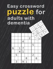 Easy Crossword Puzzles For Adults With Dementia