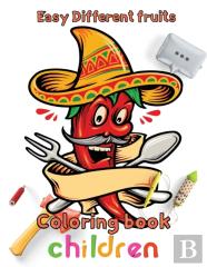 Easy Different Fruits  Coloring Book  Children
