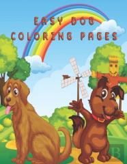 Easy Dog Coloring Pages