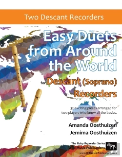 Bertrand.pt - Easy Duets From Around The World For Descant (Soprano) Recorders