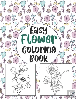 Bertrand.pt - Easy Flower Coloring Book