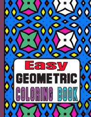 Easy Geometric Coloring Book
