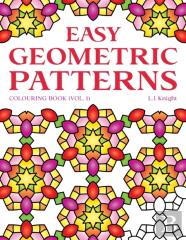 Easy Geometric Patterns Colouring Book (Volume 1)