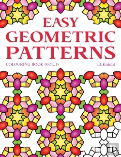 Bertrand.pt - Easy Geometric Patterns Colouring Book (Volume 1)