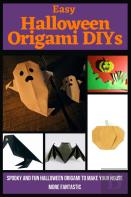 Easy Halloween Origami Diys