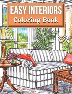 Bertrand.pt - Easy Interiors Coloring Book