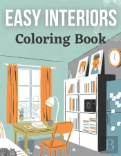 Easy Interiors Coloring Book