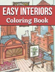 Easy Interiors Coloring Book