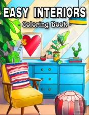 Easy Interiors Coloring Book