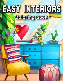 Bertrand.pt - Easy Interiors Coloring Book