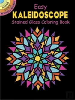 Bertrand.pt - Easy Kaleidoscope Stained Glass Coloring Book